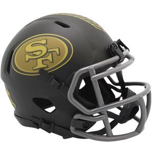 San Francisco 49ers 2025 Salute to Service Mini NFL Football Helmet